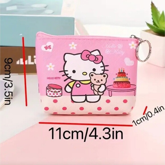 Pink‎ Sanrio Hello Kitty Keychain purse - Picture 2 of 2